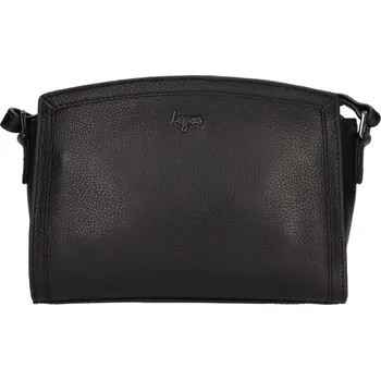 Kabelka Lagen Dámská kožená crossbody kabelka LG003 black + 2 měsíce na vrácení zboží