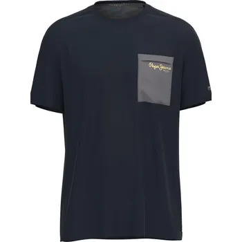 Pánské tričko Pepe Jeans Pánské tričko ABNER Barva: modrá, Velikost: XS