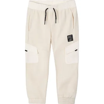 MAYORAL chlapecké tepláky s kapsami béžová vel. 116 cm