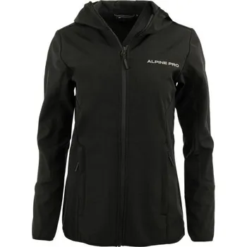 Dámská bunda Dámská softshellová bunda ALPINE PRO BREFA XS Černá