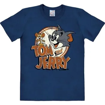 Rybářské oblečení Tom and Jerry: Logo - Pánské tričko XL