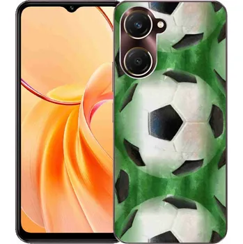 Fotbalový míč Gelový kryt mmCase na Vivo Y28s 5G - fotbalový míč