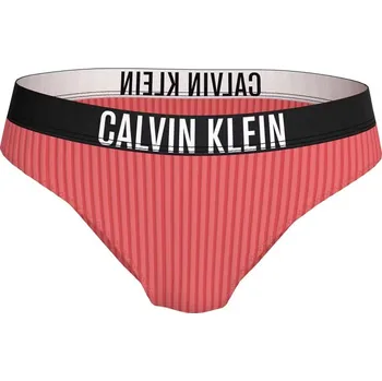 Dámské plavky Dámské plavky Calvin Klein KW0KW02752 L Korálová2
