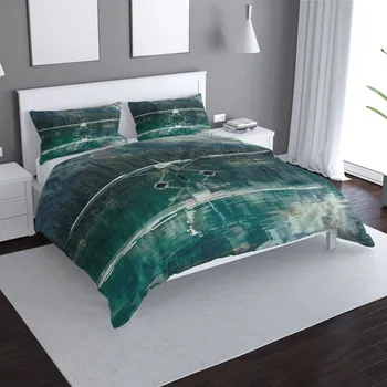 Povlečení Sablio Povlečení Hydroplán na horském jezeře - 140x200 / 90x70