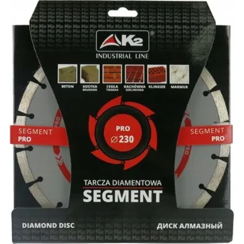 Řezný kotouč K2 DIAMANTOVÝ KOTOUČ SEGMENT PRO N PDPS230