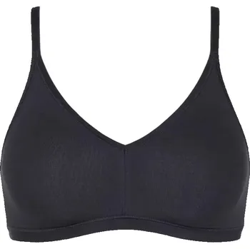 Podprsenka Dámská podprsenka GO Daily Cotton Soft bra - Sloggi černá (0004) 000L