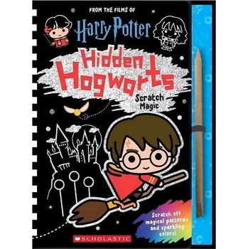 Cizojazyčná kniha Hidden Hogwarts: Scratch Magic Kniha