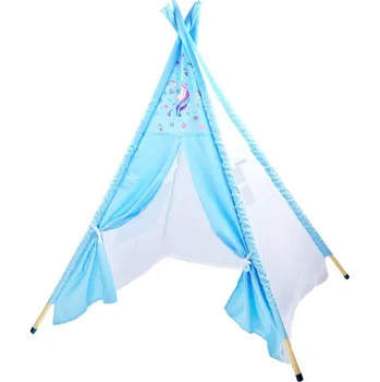 Dětský stan Dětský Tipi stan Unicorn Blue