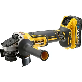 úhlová bruska DeWALT DCG409H2T-QW + 2x 5,0 Ah + nabíječka + kufr