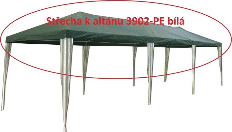 Rojaplast Střecha k altánu 3902-PE zelená