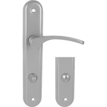 Dveřní kování Kování štítové MP Laura WC 72 hliník