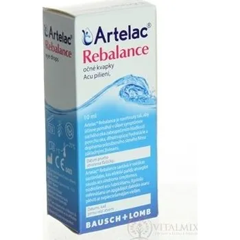 Roztok na kontaktní čočky Artelac Rebalance oční kapky 10 ml