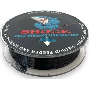 Šokový Vlasec Method Feeder Fans Černý 200m 0,18mm/4,72kg