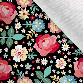 Látka matná na plavky, fitness oblečení španělská výšivka