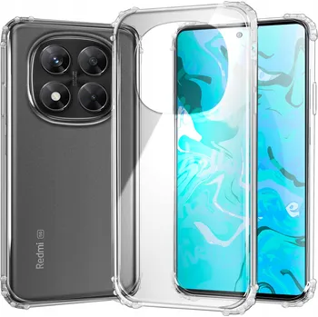 Pouzdro na mobilní telefon Zadní Kryt Hello Case pro Xiaomi Redmi Note 14 Pro bezbarvý