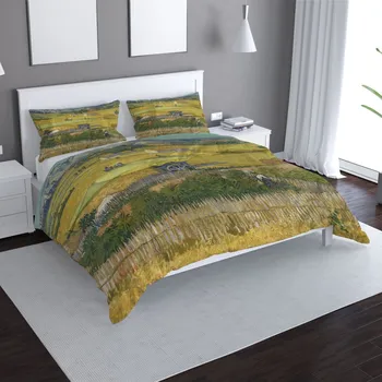 Povlečení Sablio Povlečení Sklizeň - Vincent van Gogh - 140x220 / 90x70