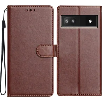 Pouzdro na mobilní telefon Clots knížkové pouzdro na Google Pixel 9a - hnědé