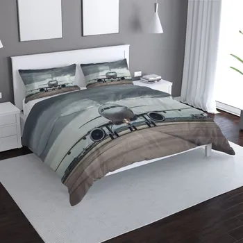 Povlečení Sablio Povlečení Letadlo na ranveji - 140x220 / 90x70