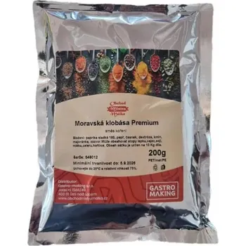 Koření Moravská klobása Premium 200g Mistr Málek