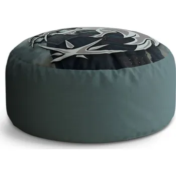 Taburet Sablio Taburet Circle Zaklínač V mlze: 38x48 cm