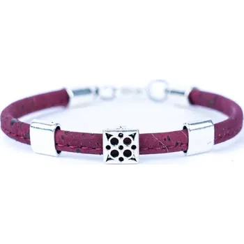 Kabelka Korkový náramek - Vínový