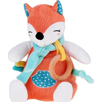Plyšové chrastítko Liška na zavěšení