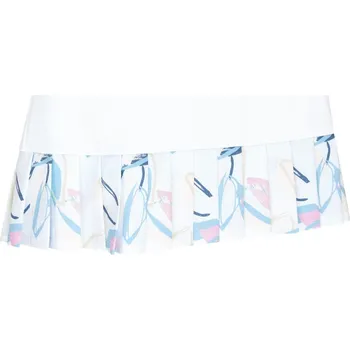 Dámská sukně Callaway 17″ Linear Petals Brilliant White S Sukně