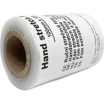 SURTEP, s. r. o. Ruční strečová folie - Granát, 100mm x 100m, (23mic)