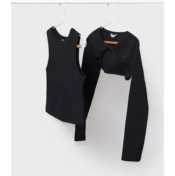 Dívčí žebrovaný top s kardiganem Mayoral 6150 - vel. 140,152,157 - 152