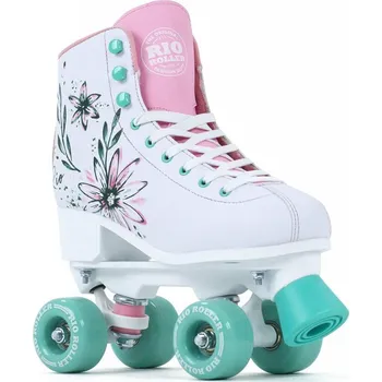 Kolečkové brusle Rio - Roller Artist Flora Pink/Green - trekové brusle Velikost (brusle): 38