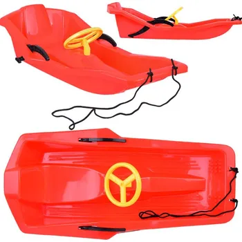 Plastové boby Slide Light s brzdou a volantem Mix barev