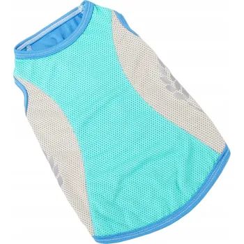 Obleček pro psa Chladicí vesta pro psa s prodyšnou síťovinou a reflexním pruhem, velikost 2XL, ideální na léto