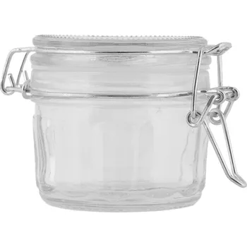 Dóza na potraviny Skleněná dóza s patentním uzávěrem Blikke – 10x7x6 cm