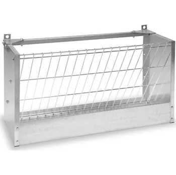 Jesle na seno pro ovce - na stěnu - 1 M - bez zadního panelu