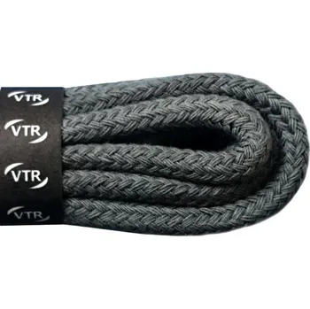 Tkaničky do bot VTR Rožnov Bavlněné kulaté tkaničky silné Barva: šedá, Velikost: 110