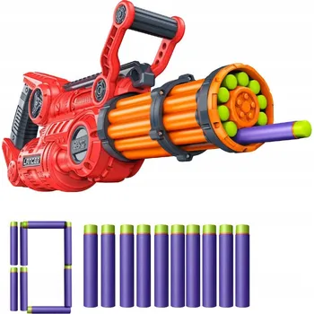 Dětská zbraň PISTOLE DART ZONE NITROSHOT MINIGUN LANCER 6319