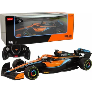 RC model Závodní auto Rastar Auto R/C McLaren F1 1:18 Orange Rastar