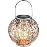 Globo Lighting Solar solární stojací lampa 1x0.06 W stříbrná 36741