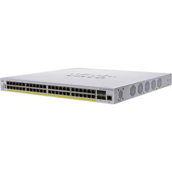 Switch CBS350 Managed 48-port GE, PoE, 4x10G SFP+ CBS350-48P-4X-EU
