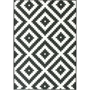 Koberec Protiskluzový koberec Romby černý