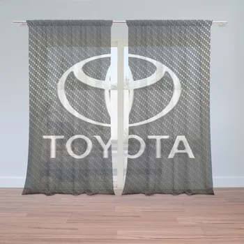 Záclona Sablio Záclony Toyota Carbon: 2ks 150x250cm