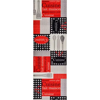 Koberec vidaXL Kuchyňský koberec omyvatelný 60 x 180 cm samet [136556] Barva: kuchyně