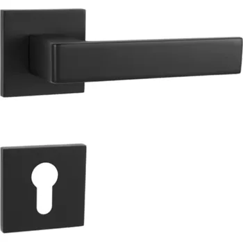 Dveřní kování Klika rozetová MP HIT HR SQ6 PZ BS