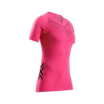 Dámská móda X-Bionic TWYCE RUN SHIRT SS Women NEO PINK/X BLACK růžová L