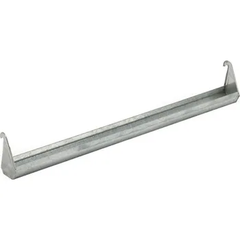 krmítko pro hospodářská zvířata Závěsné žlabové krmítko pro kuřata, křepelky, drůbež - 80 cm, plechové, CF034.20