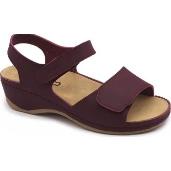 Dámská zdravotní obuv Leon Leons Mia New 2024 - Bordó Velikost: 37