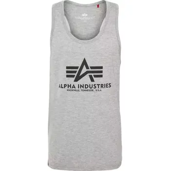 Pánské tílko Alpha Industries Basic Tank BB (grey heather) tílko XL