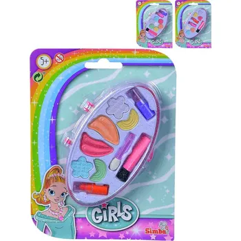 Panenka SIMBA Líčidla make-up sada pro děti 3 druhy na kartě