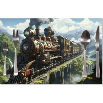 prostírání Sablio Prostírání Parní lokomotiva na viaduktu: 40x30cm
