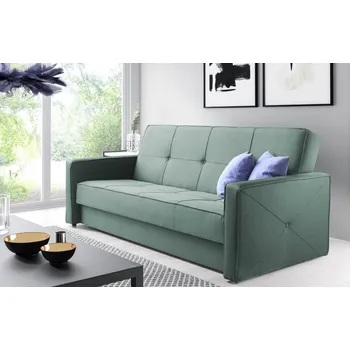 Pohovka Eka Pohovka FOX, 210 cm Barva látky: Světlá zelená (Soro 34)